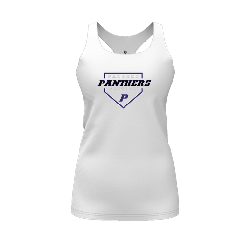 [FT0TRBWH-FYS-LOGO2] Decker Racerback Tank Top (Female Youth S, White, Logo 2)