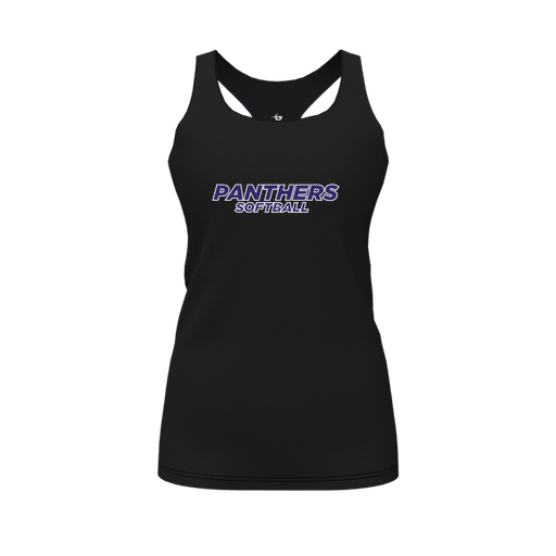 [FT0TRBBK-FYS-LOGO1] Decker Racerback Tank Top (Female Youth S, Black, Logo 1)