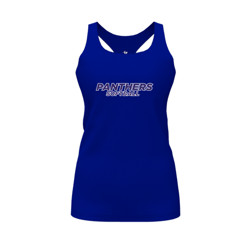 [FT0TRBRY-FYS-LOGO1] Decker Racerback Tank Top (Female Youth S, Royal, Logo 1)