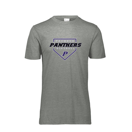 [FTSCUBGY-AS-LOGO2] Decker Men's Tri-Blend T-Shirt - Short Sleeve (Adult S, Gray, Logo 2)