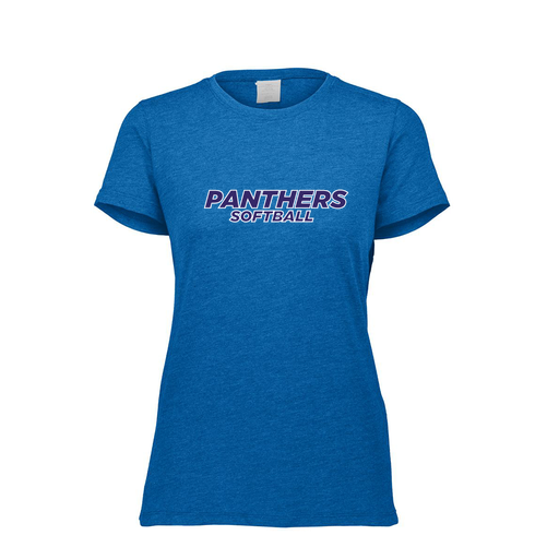 [FTSCUBRY-FAXS-LOGO1] Decker Women's Tri-Blend T-Shirt - Short Sleeve (Female Adult XS, Royal, Logo 1)