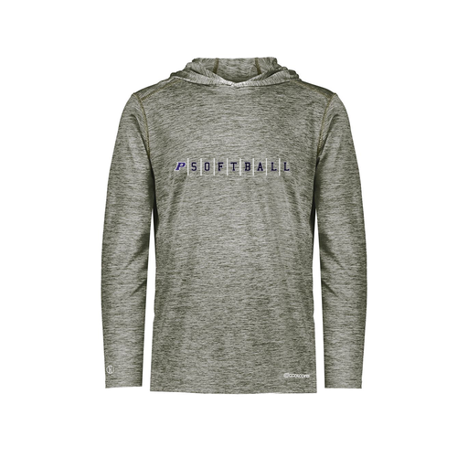 [FOLHCGGY-AS-LOGO3] Decker Men's Charge Hoodie (Adult S, Gray, Logo 3)