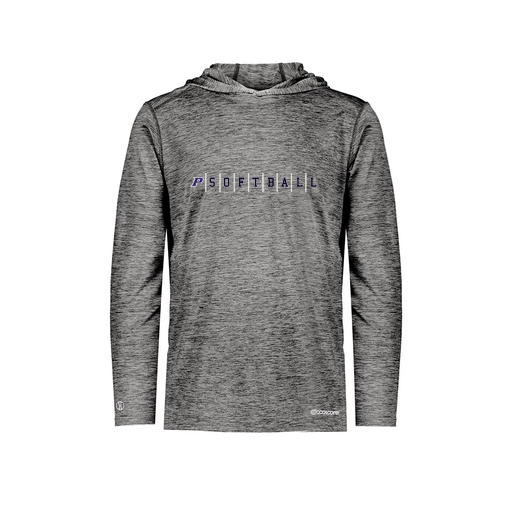 [FOLHCGBK-YS-LOGO3] Decker Youth Charge Hoodie (Youth S, Black, Logo 3)