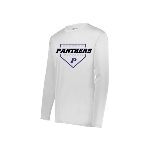 [222822.005.XS-LOGO2] Men's LS Smooth Sport Shirt (Adult XS, White, Logo 2)