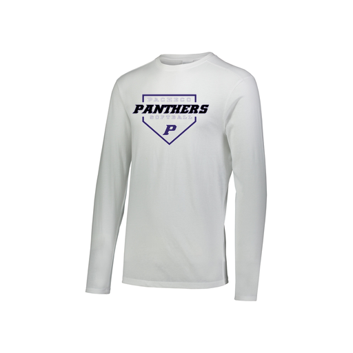 [FTLCUBWH-YS-LOGO2] Decker Youth Tri-Blend T-Shirt - Long Sleeve (Youth S, White, Logo 2)